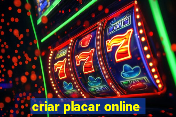 criar placar online